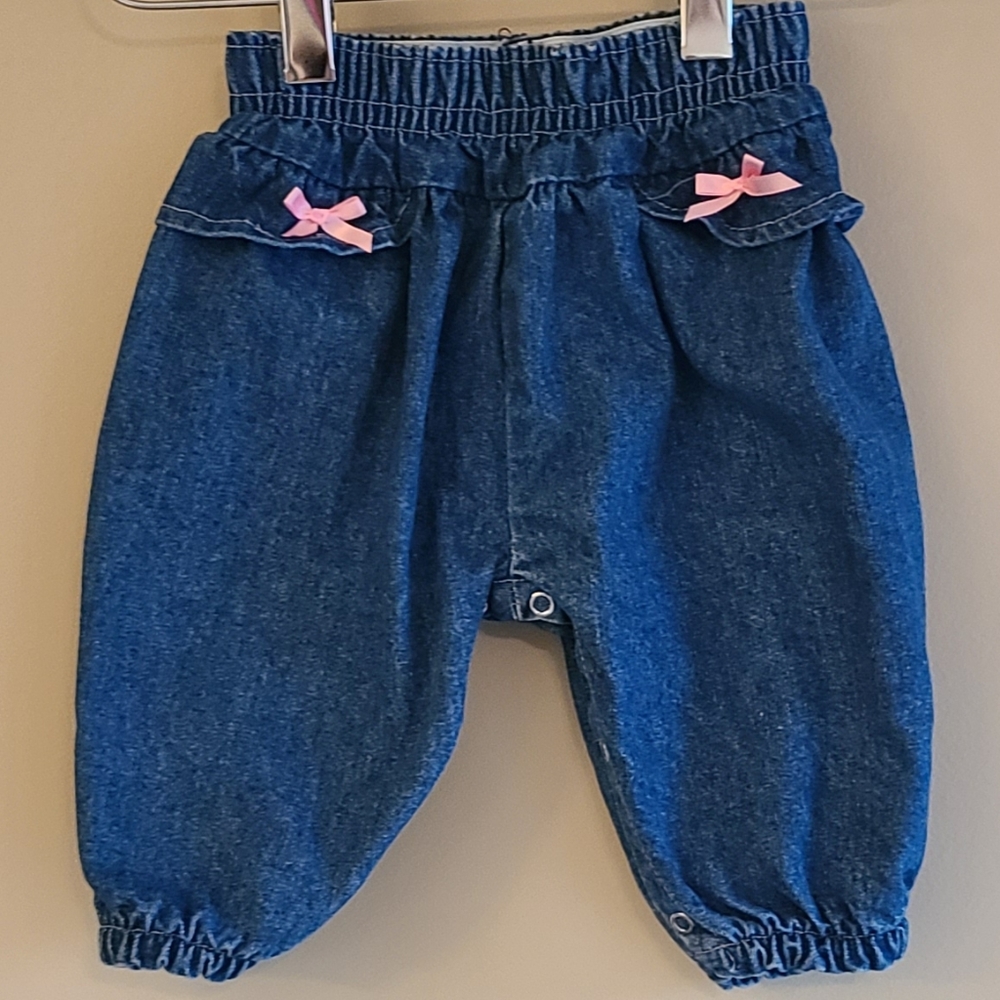 Vintage bubble baby jeans